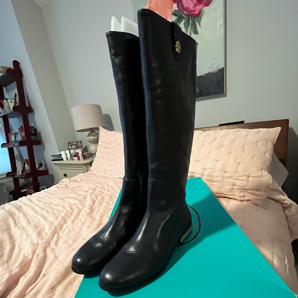 Jack Rogers Blue Parker Riding Boots size 9